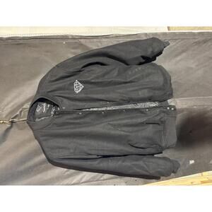 Diamond Supply Co. Black Bomber Jacket with Logo